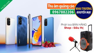 Thu âm khai trương cửa hàng phụ kiện điện thoại Đình Trung