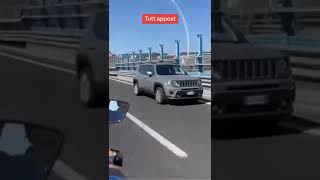 Video Daily motion: Folle corsa in retromarcia in tangenziale di Napoli