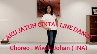 Aku Jatuh Cinta - Line Dance / Choreo by : Wiwik Johan (INA), Improver Level,  Welcome LD 2024