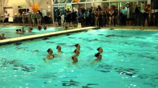 Waterloo Regional Synchro 13-yr @ VVSC Invitational Routine Meet on May 1, 2011