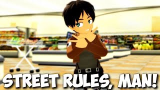 MMD SNK "Street Rules, Man!" Little Levi and Little Eren - Attack On Titan funny animation meme