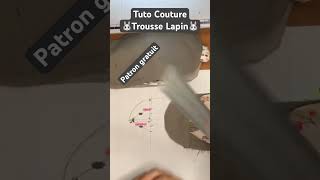 Tuto pour faire cette trousse lapin #diy  #couture #trousse #patrongratuit  #tuto