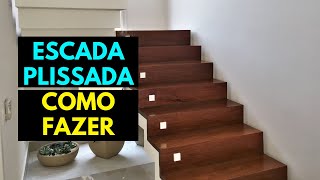 ESCADA PLISSADA DICAS COMO FAZER