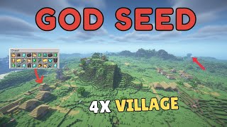 [Best God Seed] For Minecraft 1.21 Java Edition | Seed Minecraft 1.21 | Minecraft Seeds