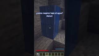 COMO RESPIRAR EN LAS MINAS DE MINECRAFT