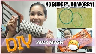 HOW TO MAKE A FACE MASK NO SEW | Janice Pallarca