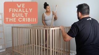 SETTING UP THE REST OF THE NURSERY!!!!