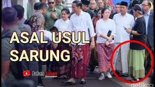 SARUNG BUKAN DARI INDONESIA❗❌ tapi dari mana❓