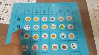 Diy brain teaser and concentration activity using stickers....