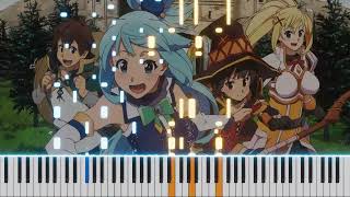 Fantastic Dreamer - Machico (Kono Subarashii Sekai ni Shukufuku wo! OP) Piano