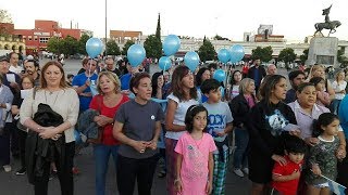 Luján se sumó a #CantArgentina en la Plaza Belgrano