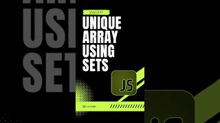 Find Uniques Number in Array using Sets 🥚| Javascript #shorts #reactjs #javascript #typescript