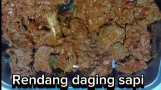 Redang daging sapi @Tetehlina1210 #resepmasakan #rendangdagingsapi #rendandaging