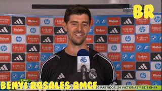 THIBAUT COURTOIS HA TENIDO UNA GRAN NOCHE EN LA VICTORIA DEL REAL MADRID 5 - 0 ALAVES.