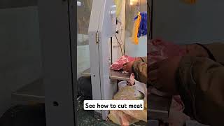 See how to cut meat