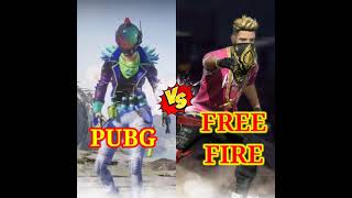 Pubg Vs Free fire // Free fire Vs pubg // shayari video TikTok // attitude video #shorts #shortvideo