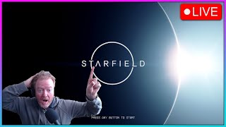 Starfield Live 🔴| #ep1 It's Finally Here - Launch Day