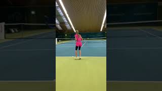 Tamina Kochta 12 years, #1 in Germany - Tennistraining #tennis #taminakochta