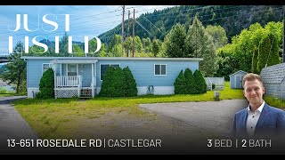 #13 651 Rosedale Road - Castlegar, BC