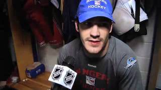 October 6 2011 Brian Boyle Interview NY Rangers