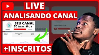 ANALISANDO SEU CANAL  E RESPONDENDO PERGUNTAS.