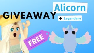 ALICORN GIVEAWAY IN ADOPT ME ROBLOX - How to Enter! *Closed*