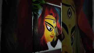 Durga Mata Face Drawing #shorts #durgapuja #youtubeshorts