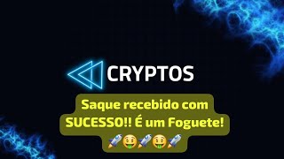 🚀🌍CRYPTOS - Realizando o SAQUE de Forma Simples e Fácil | CONFIRA🚀🤑30 segundos já estava na conta