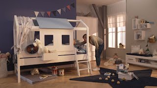 PAIDI Hausbett Tiny House aus der Kidsworld Kollektion