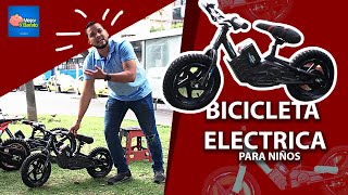 BICICLETA ELECTRICA Y MOTOS PARA NIÑOS DE MUY BUENA CALIDAD