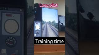 Loco pilot simulation training #ytshorts #railways #indianrailways #railmylife #ALP