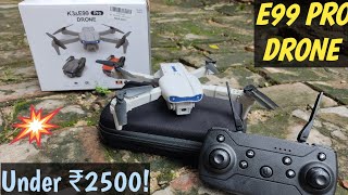 K2D2 Camera Drone Unboxing (E99-Dual-Battery) | E99 Pro Drone #drone #toys #rc