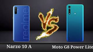 Motorola G8 Power Lite vs Narzo 10A: FULL Comparison | Camera | Helio P35 vs G70