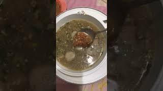 Bakso Solo Kotak dan Bulat 🔥 #mukbang #asmr