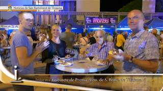 Maspalomas se vuelca con la Noche de Vinos & Tapas y llena la plaza de San Fernando