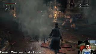 I have to use the Stake Driver :( | Bloodborne Wheelie Challenge