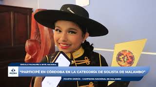 RECONOCIMIENTO A "JULIETA GARCÍA", CAMPEONA NACIONAL DE #Malambo