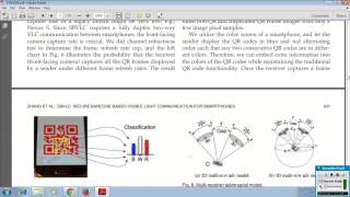 SBVLC  Secure Barcode Based Visible Light Communication for Smartphones