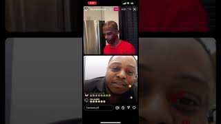 Charleston White got inspired by another black man on IG live