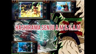 Hashirama Senju Rekit A.M and S.A.M Big PTS and Best Seal Jutsu | NxB Nv