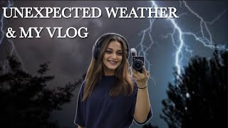 This Storm Was Serious 😳⛈🌪 | Weather Vlog Islamabad