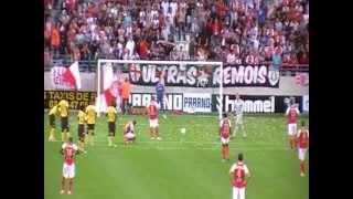 Stade de Reims-Sochaux, 25/08/2012, pénalty de Ghilas (arrêté)