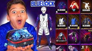 MEU IRMÃOZINHO PEGOU TODAS AS SKINS DO BLUELOCK USANDO MEU CARTÃO NO FREE FIRE! 😡