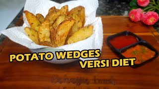 Crispy & Gurih ❗️ Resep POTATO WEDGES : TANPA DIGORENG ❗️Bisa Pakai Air Fryer dan ANTI RIBET ❗️