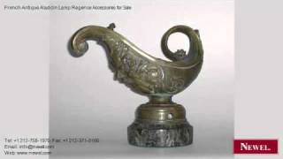 French Antique Aladdin Lamp Regence Accessories for Sale