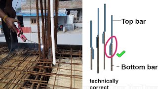 Overlapping by welding || column laping || How do they do it