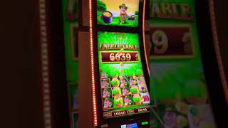 Leprechaun slot machine winner (Las Vegas Casino) #SHORT