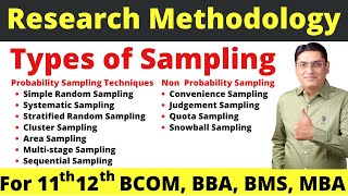 Types of Sampling