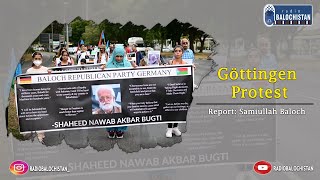 Göttingen BRP Protest | 27 August | Report Samiullah Baloch