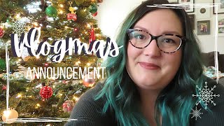 VLOGMAS 2020 (and Q&A) ANNOUNCEMENT